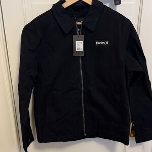 Hurley Men's Black black thorington Jacket